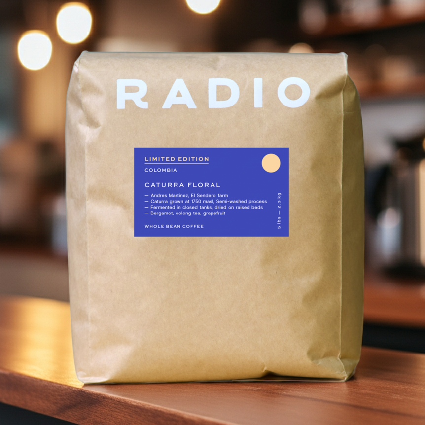 Colombia whole bean coffee single origin