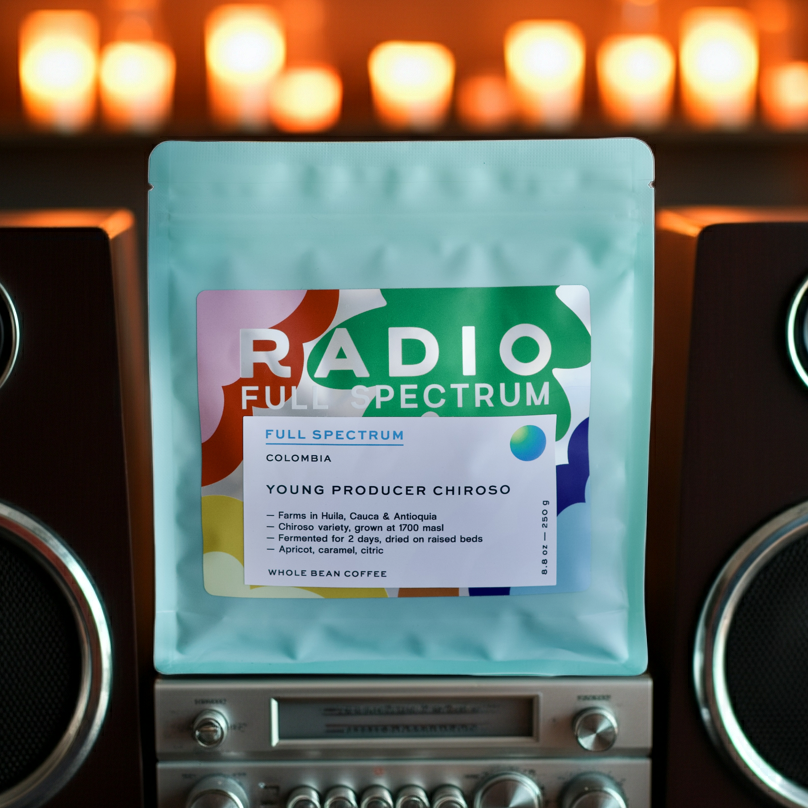 Colombia whole bean coffee chiroso