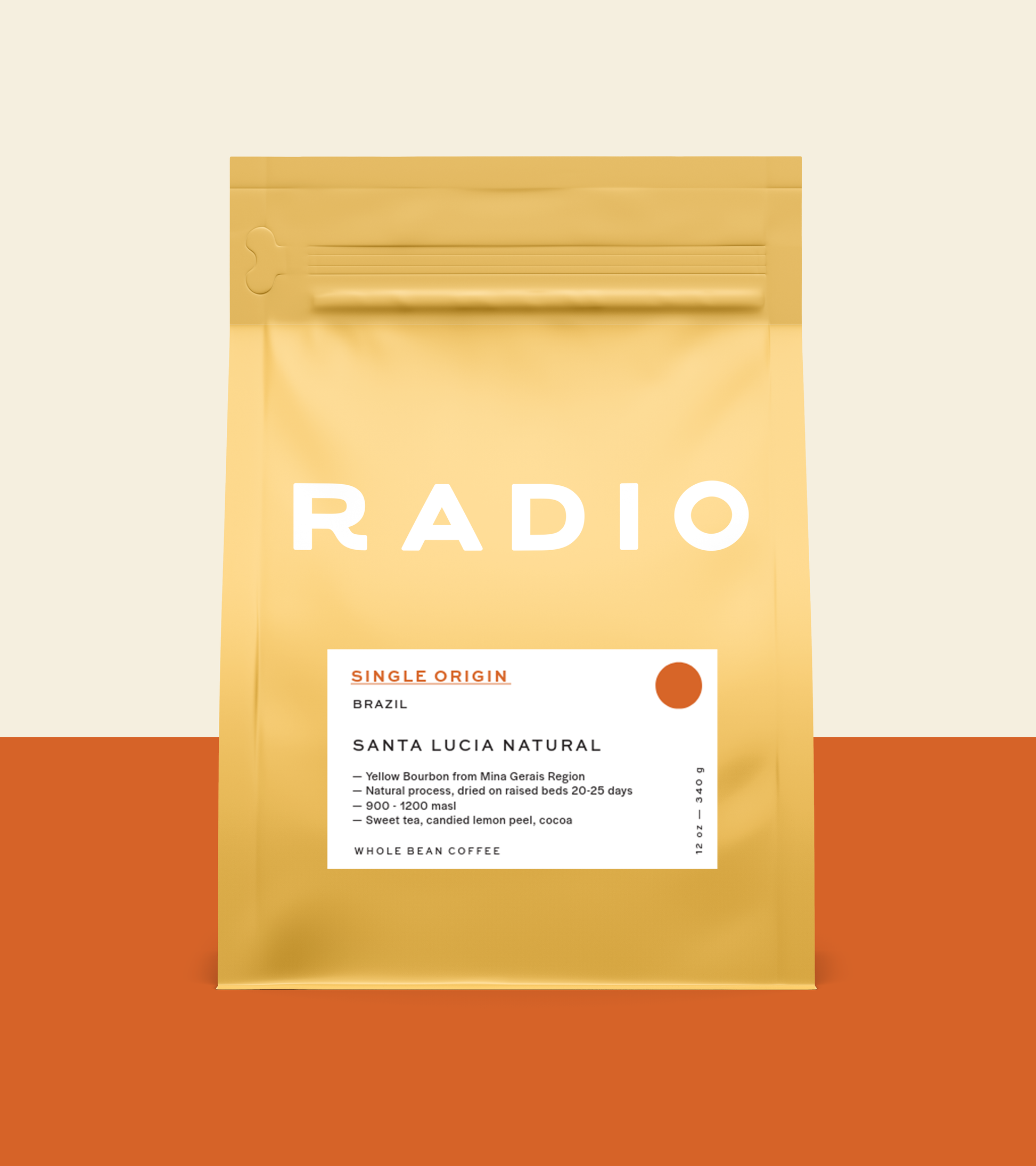 Single origin coffee - yellow bourbon - Radio Roasters Coffee