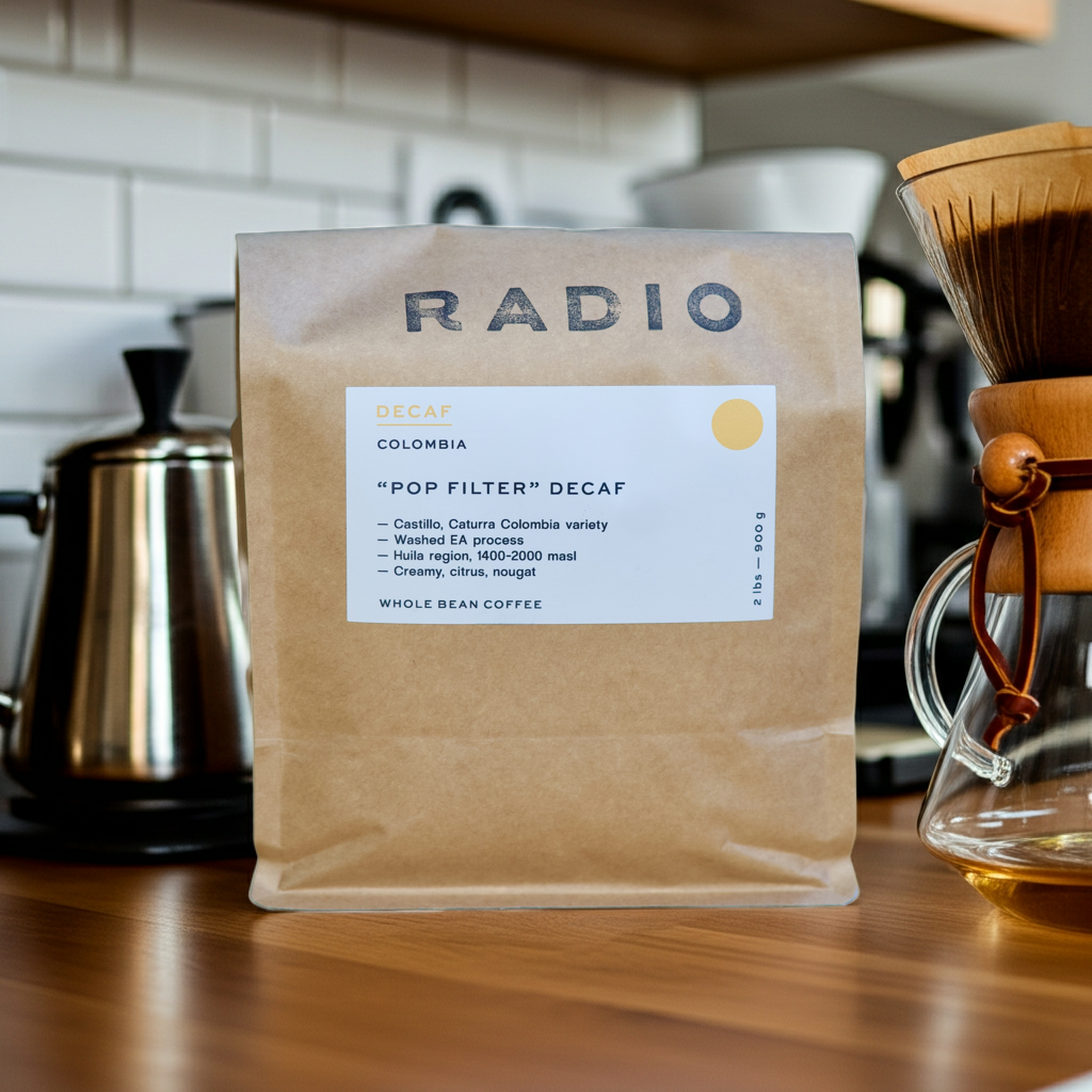  Decaf Coffee -  Colombia, from Radio Roasters Coffee