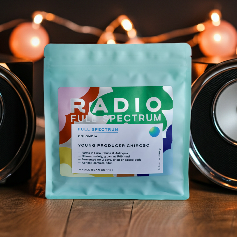 Colombia whole bean coffee chiroso