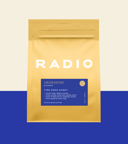 Koke Honey Whole Bean Coffee