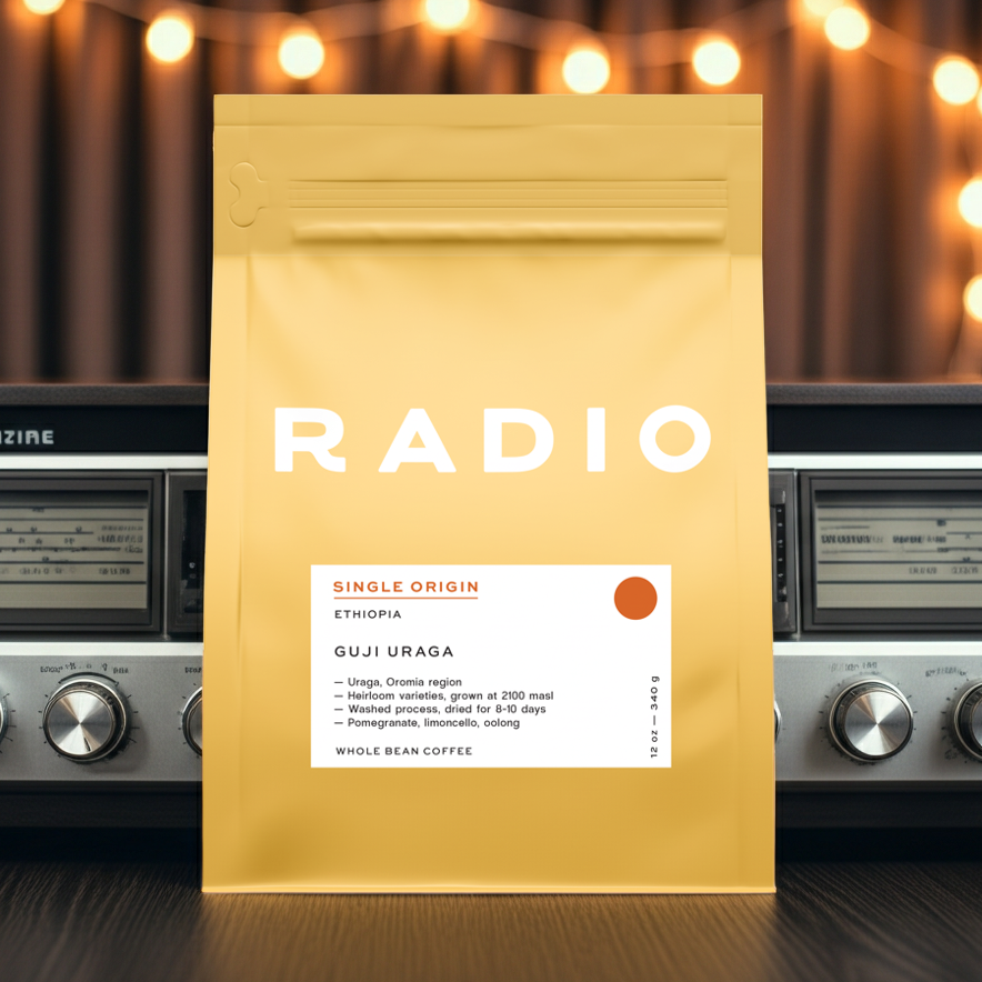 Guji Uraga whole bean coffee