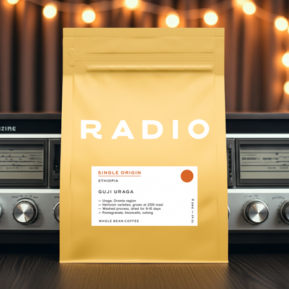 Guji Uraga whole bean coffee