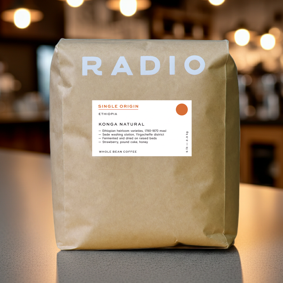 Ethiopia whole bean single origin