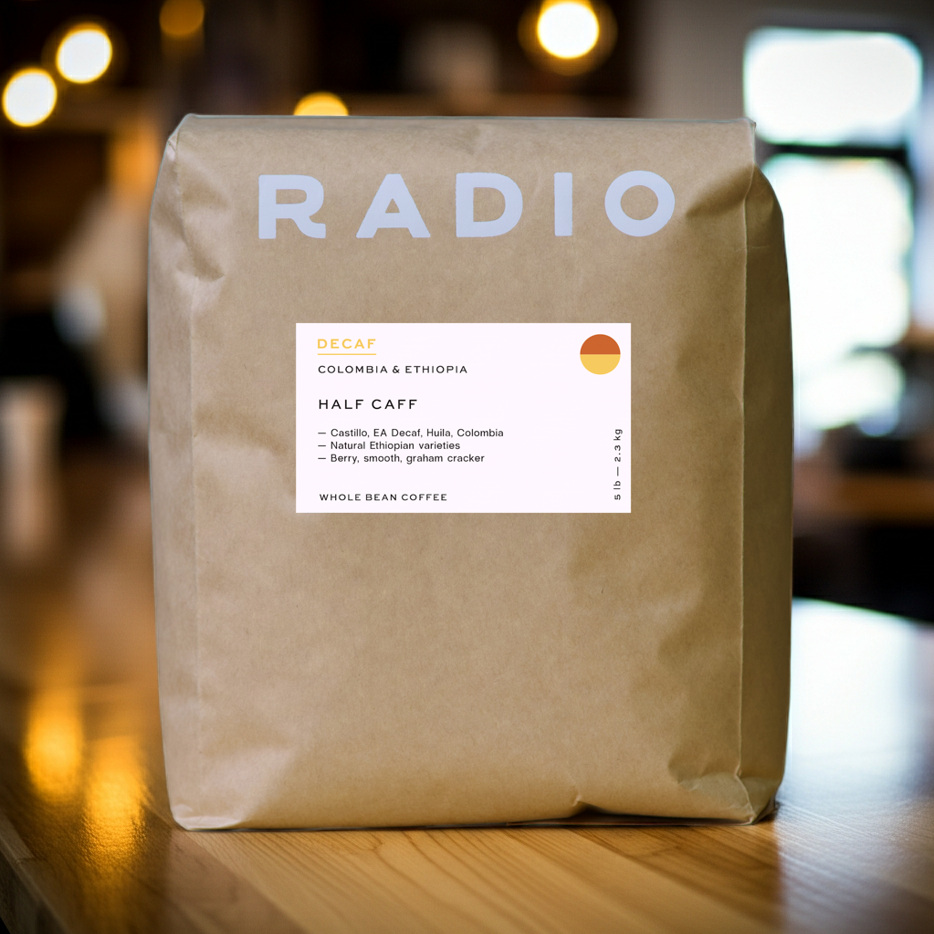 half coffee half decaf