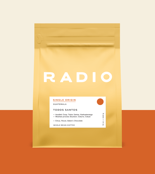 Radio Roasters Coffee Coffee 12oz Guatemala: Todos Santos